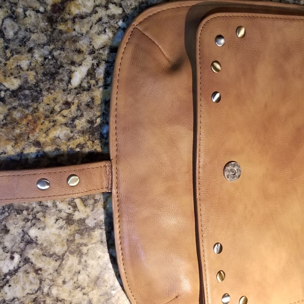 Tan purse